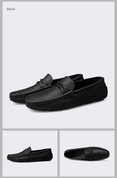 Zapatos Casual Slip-On de Cuero Genuino para Hombre - Image 8