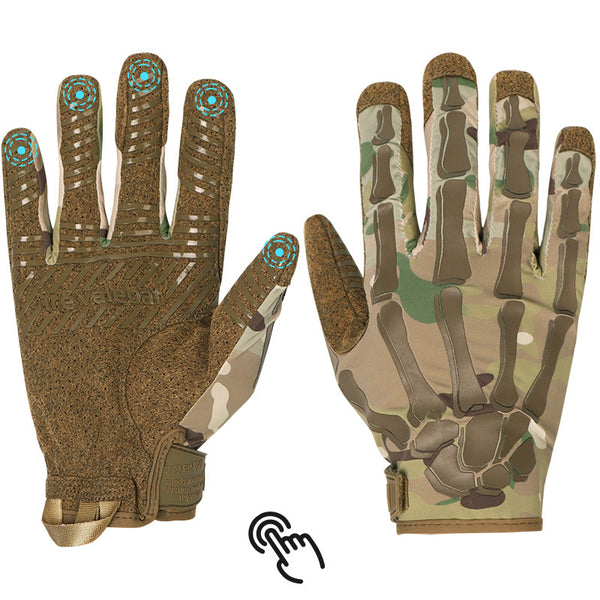 Guantes Tácticos Ice Silk Antideslizantes con Protección Solar y Pantalla Táctil