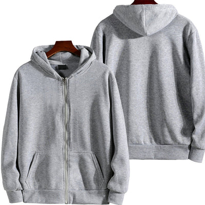 Chaqueta Deportiva Americana Suelta con Cierre Liso para Hombre - Image 4