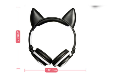 Auriculares Inalámbricos Bluetooth Plegables con Iluminación LED - Image 9