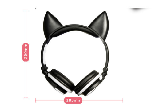 Auriculares Inalámbricos Bluetooth Plegables con Iluminación LED - Image 9