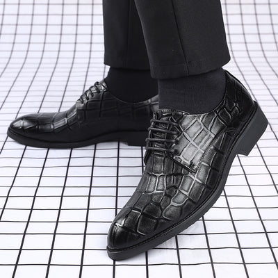 Zapatos de Cuero Ejecutivos para Hombre - Estilo Profesional de Oficina - Image 11