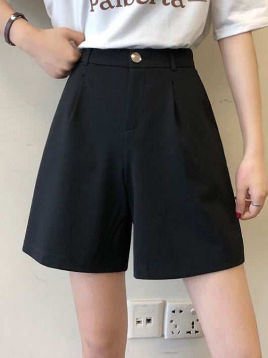 Pantalones Cortos Holgados en Negro - Image 6