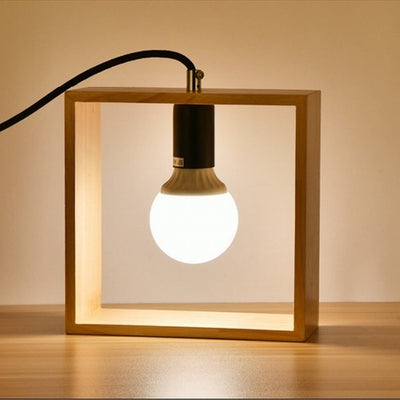 Lámpara de Escritorio con Protección Ocular y Luz Nocturna de Madera - Image 9