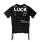 Playera Suelta Hip Hop Street Style con Abertura Lateral Manga Media