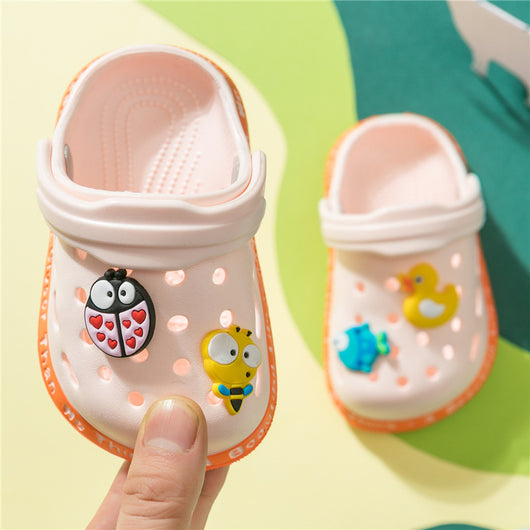 Sandalias y Pantuflas Transpirables para Niños - Diseño Perforado Verano