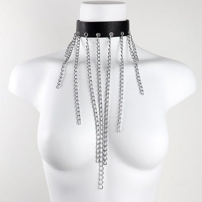 Collar Punk Harajuku de Cuero con Remaches - Image 2