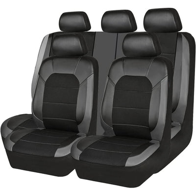 Funda de Asiento de Auto con Costura Sándwich en Cuero PU Premium - Image 43