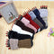 Guantes Tejidos de Moda con Giro de Color Puro