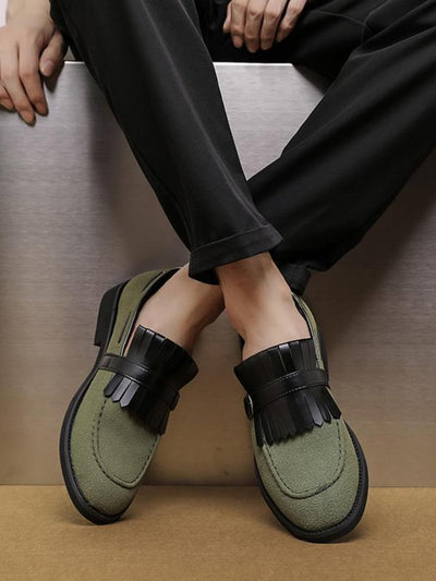 Mocasines Clásicos para Hombre con Detalles de Borla - Image 9