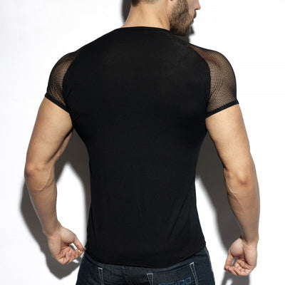 Playera Slim Fit Transpirable con Malla en Hombros - Image 4