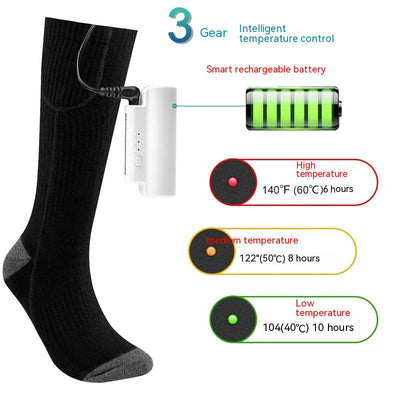 Calcetines Térmicos Eléctricos para Esquí Unisex - Image 18