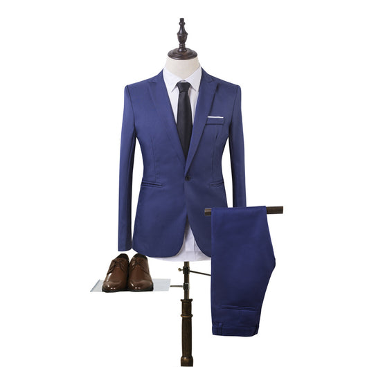 Traje Ejecutivo Slim Fit de Dos Piezas para Hombre