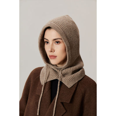 Gorro Tejido Premium Impermeable de Color Liso para Mujer - Image 2
