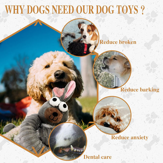 Juguetes para Perros con Sonido Crujiente y Peluche - Juegos Interactivos para Masticación y Entrenamiento - Image 7