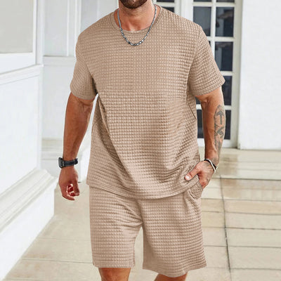 Conjunto Deportivo Casual: Playera y Shorts de Color Liso - Image 20