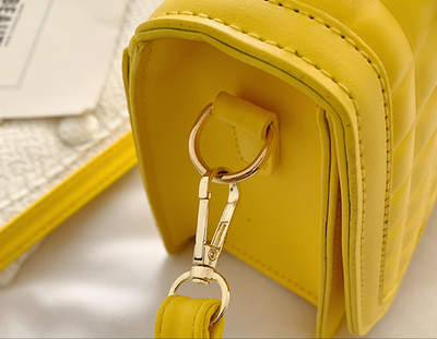 Bolsa Mensajera Mujer Diseño Rombos y Cuadros - Image 14