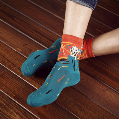 Calcetines Retro Literarios para Hombre Talla Mediana - Image 5
