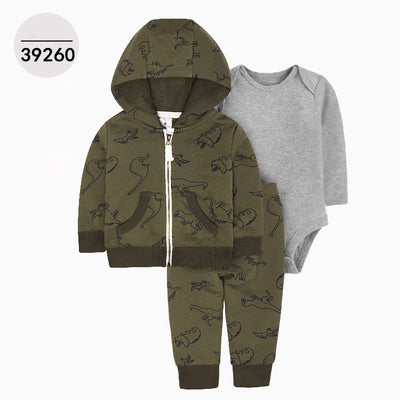 Conjunto Infantil 3 Piezas: Sudadera con Capucha, Manga Larga y Pantalón - Image 59