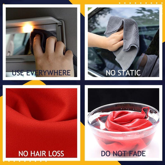 Toalla de Gamuza Absorbente Extra Gruesa para Lavado de Auto - Image 5