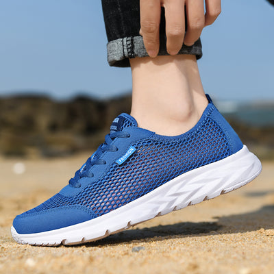 Zapatos Deportivos de Malla para Hombre - Cómodos y Transpirables