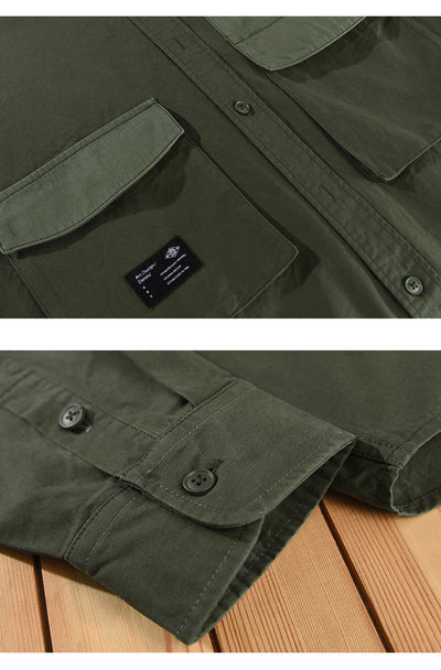 Camisa de Trabajo 100% Algodón Puro para Hombre - Image 14