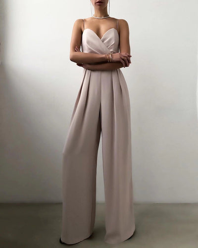 Pantalón Jumpsuit con Tirantes Cintura Recta - Image 3