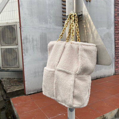 Bolso de Lana Tejida Bandolera Multiusos