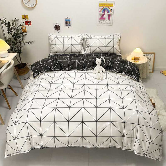 Conjunto de 4 Piezas en Algodón Estampado con Acabado Satinado - Image 17