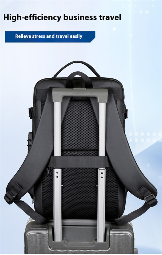 Mochila Ejecutiva de Compresión Inteligente Premium - Image 39
