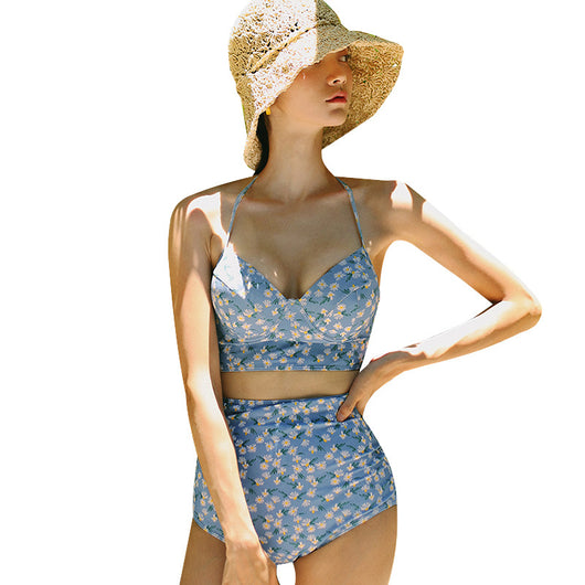 Bikini de Cintura Alta con Abertura Slim para Dama - Image 10