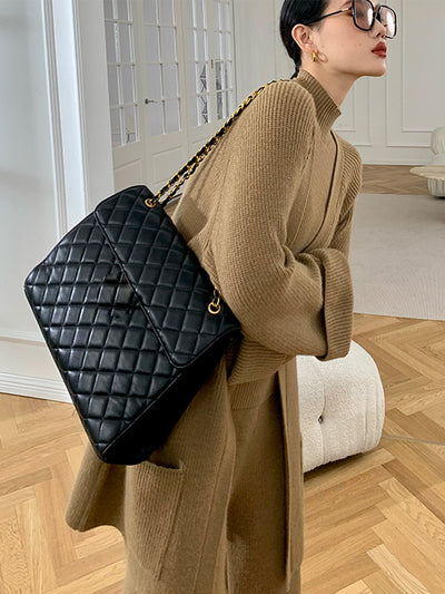 Suéter Grueso Estilo Casual de Tres Piezas - Image 12