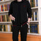 Conjunto Deportivo de Invierno para Hombre con Forro de Terciopelo - Tres Piezas