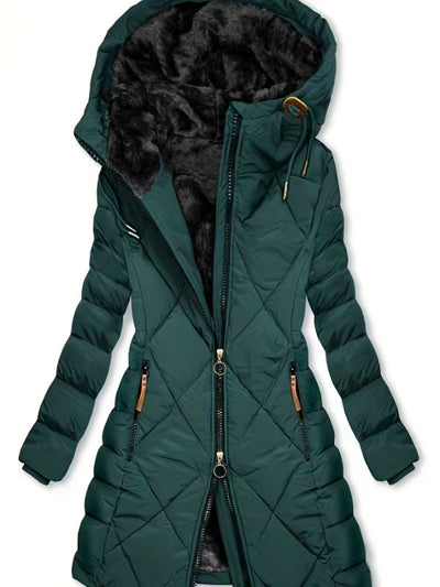 Chaqueta Acolchada de Algodón Estilo Europeo y Americano para Mujer - Image 6