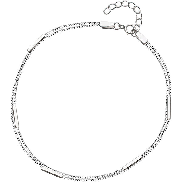 Tobillera Artística de Doble Círculo para Mujer - Image 5