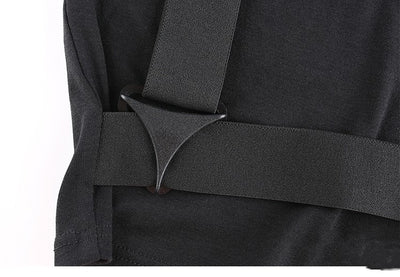 Blusa Corta para Mujer con Botones Triangulares Decorativos - Image 17