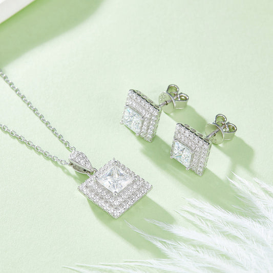 Juego de Joyería en Plata Sterling 925 de Lujo