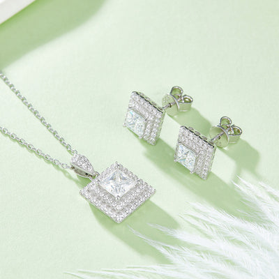 Juego de Joyería en Plata Sterling 925 de Lujo
