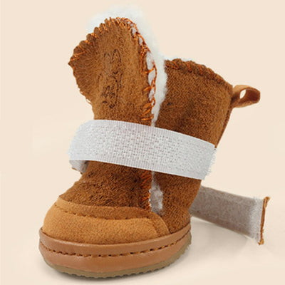 Botines para Perros de Piel de Cordero - Zapatos Cálidos para Nieve - Image 12