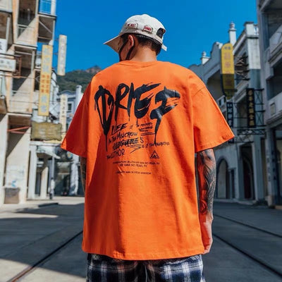 Camiseta Hombre Manga Corta Letras Graffiti Street - Image 13
