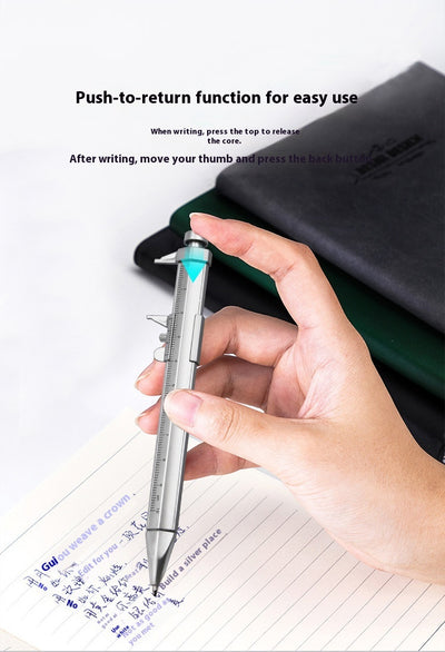 Bolígrafo Multifunción con Escala y Calibrador - Herramienta Creativa Estudiante - Image 11