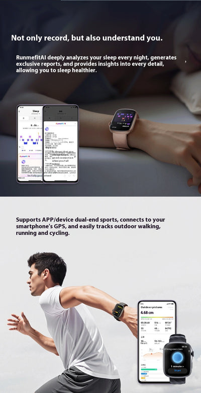 Reloj Deportivo Inteligente GTS10 con Análisis de Sueño IA - Image 27