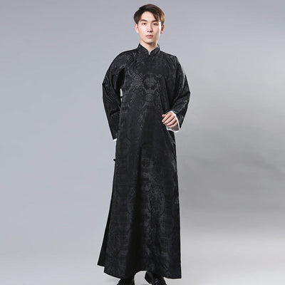 Traje Tang Tradicional Chino para Novios y Padrinos - Bata Estilo República de China