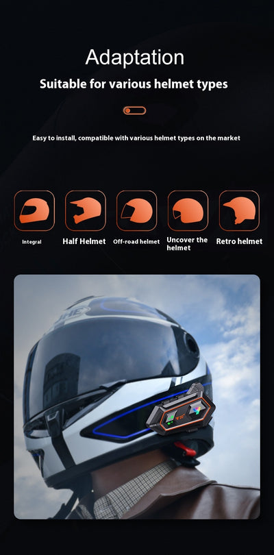 Casco Inteligente para Motociclista con Bluetooth Integrado - Image 9