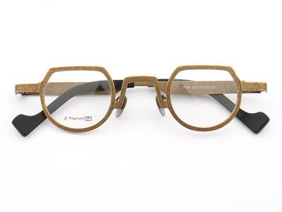 Marcos de Gafas Ultraligeros de Titanio Puro Estilo Retro - Image 7