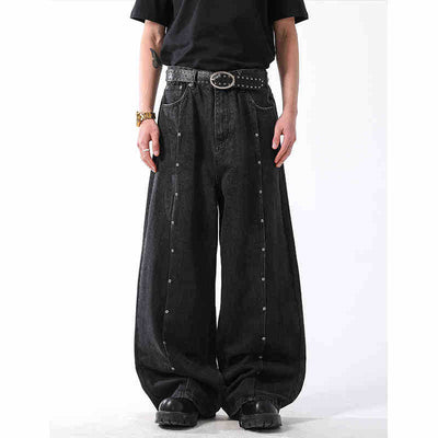 Pantalones Vaqueros Rectos Vintage Estilo Americano con Acabado Desgastado - Image 7
