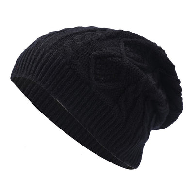 Gorro Tejido Plisado de Lana Polar Unisex - Image 6