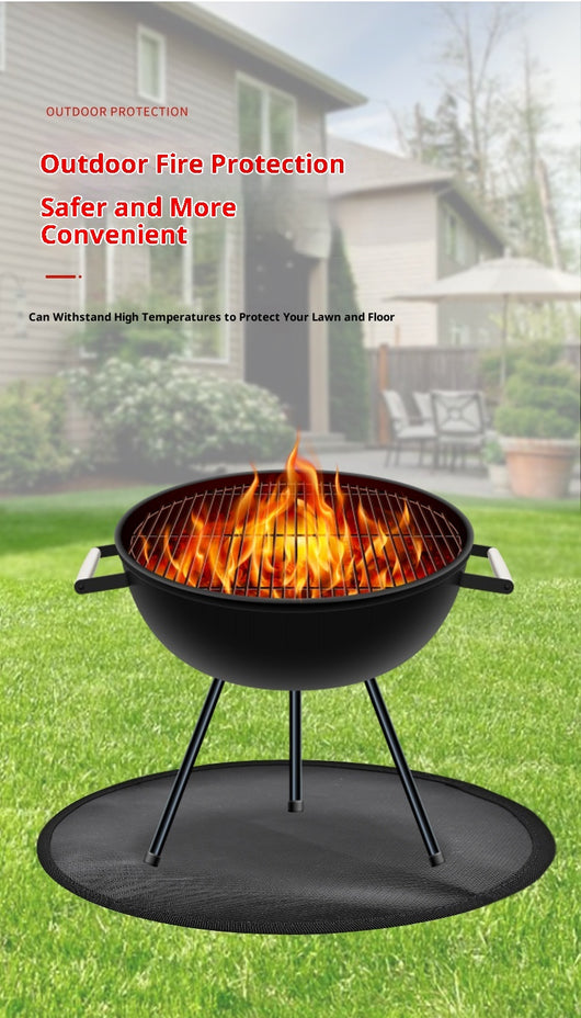 Tapete Redondo para Asador Resistente al Fuego y Altas Temperaturas - Image 11