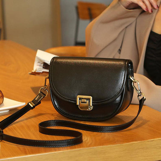 Bolso de Cuero Curtido al Vegetal para Mujer - Estilo Clásico y Duradero
