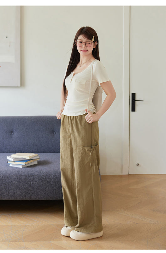 Overol Plus Size con Bolsillos Grandes y Lazo Delantero - Image 5